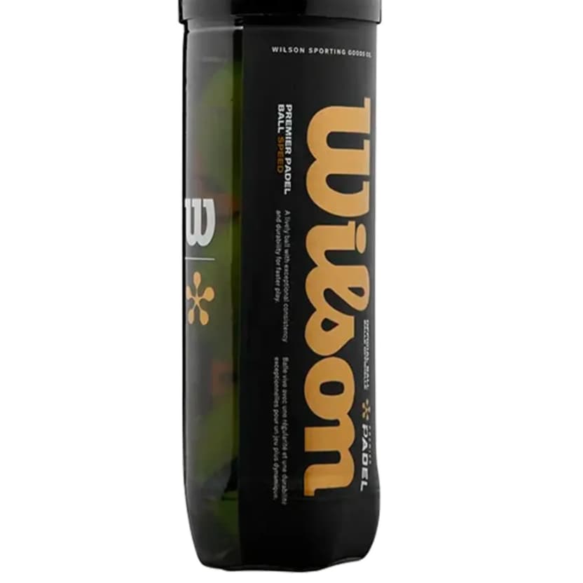 Wilson Speed Premier Padel Balls (Per Pack)